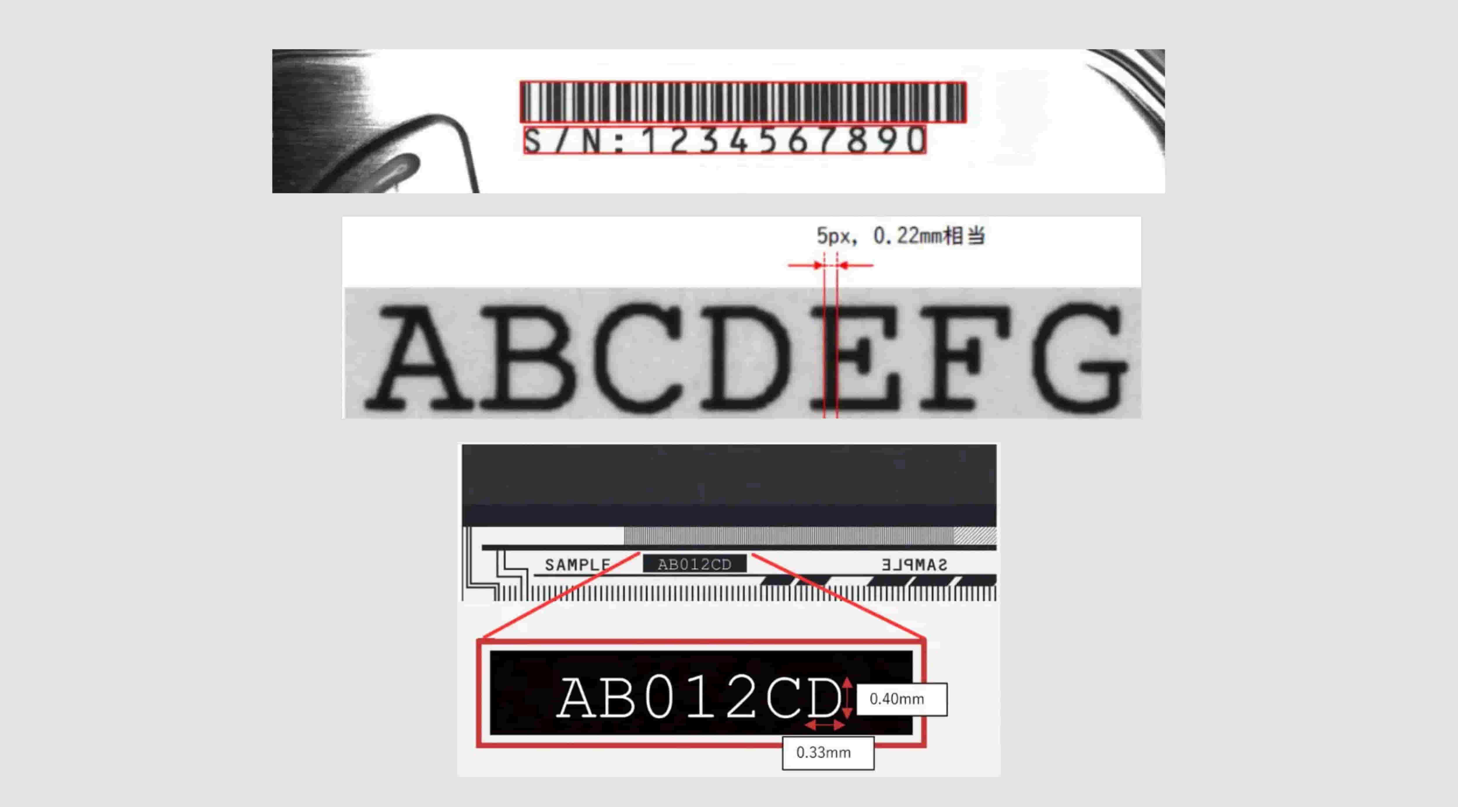 Fixed 1d & 2d barcode scanner / ocr character recognition / presence ...