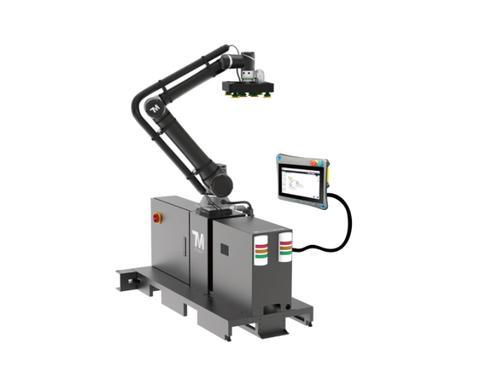 Techman collaborative robot- tm palletizing operator