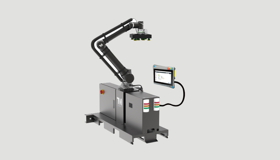 Techman collaborative robot- tm palletizing operator